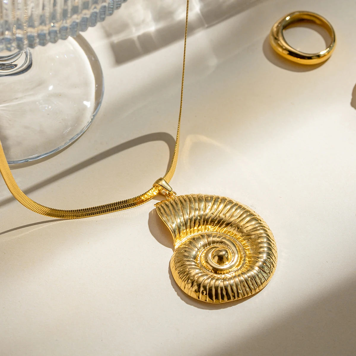 Croatian Conch Necklace