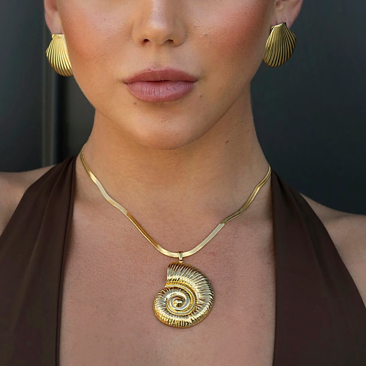 Croatian Conch Necklace