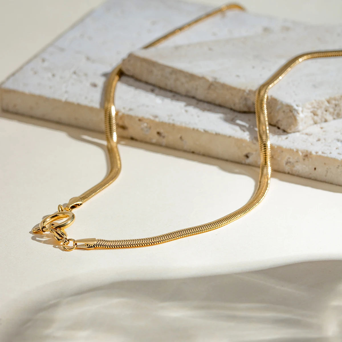 Solana Snake Chain Necklace