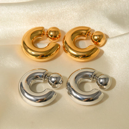 Celeste Curvature Hoops