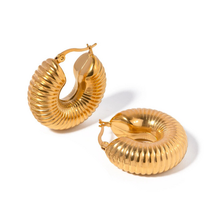 Classic Caracol Hoops